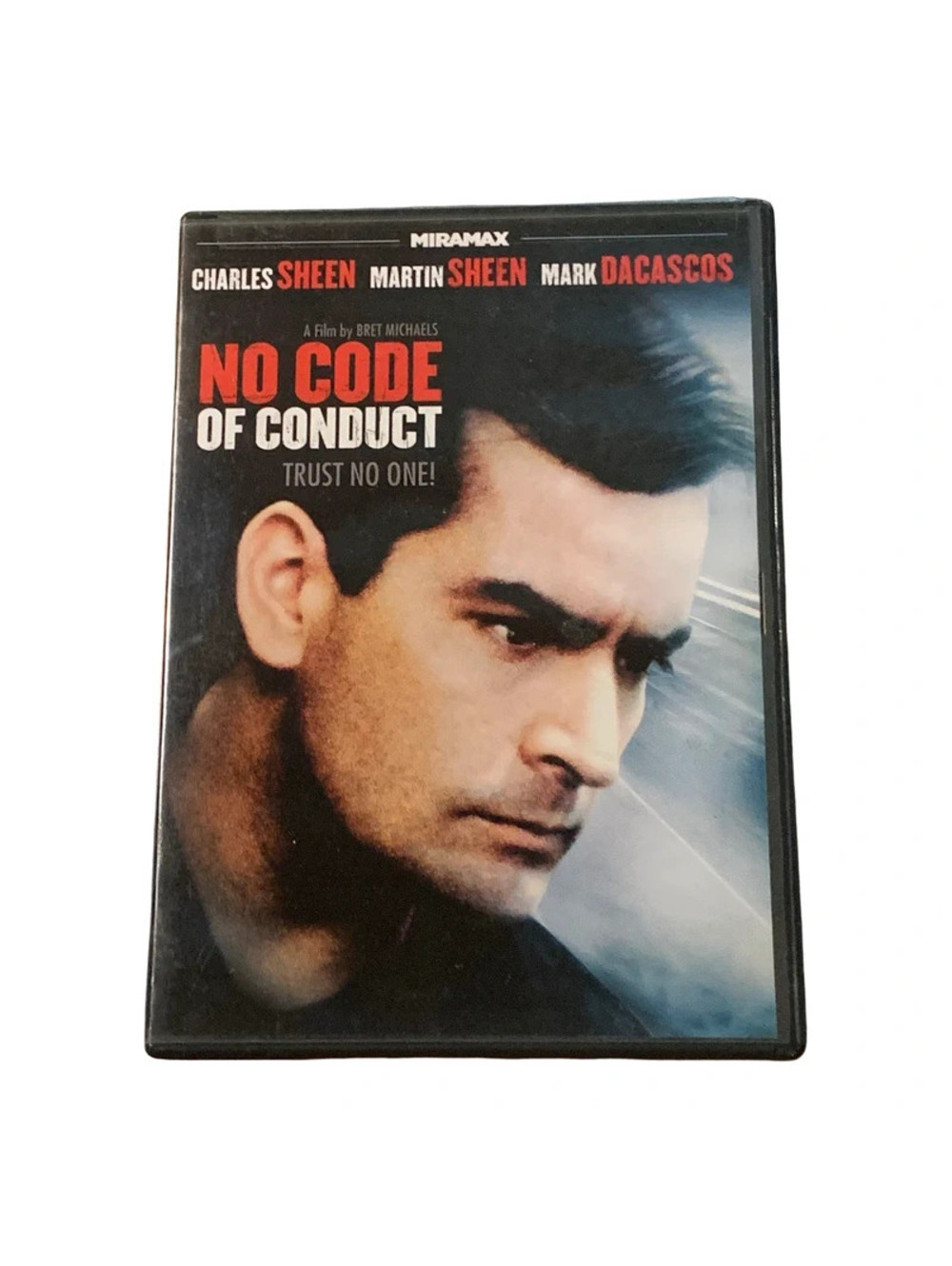 No Code of Conduct DVD Miramax Action Crime Thriller Charles Sheen R Rated
